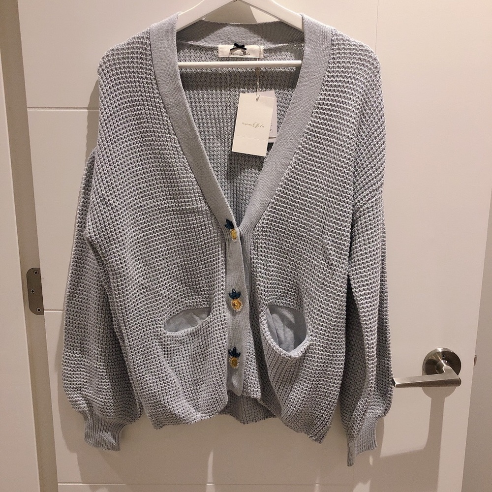 Lady’s cardigan *Loose design *